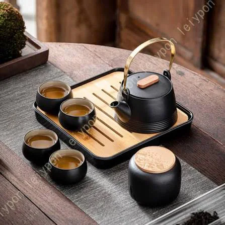 黑陶茶席套组 内盒效果图